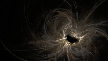 Fantezi kaotik renkli fraktal desen. Soyut Fraktal şekiller. 3D render resimde arka plan veya duvar kağıdı.