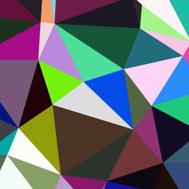 Arka plan çok renkli geometrik poligonal.
