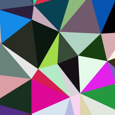 Arka plan çok renkli geometrik poligonal.