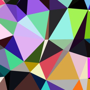 Arka plan çok renkli geometrik poligonal.