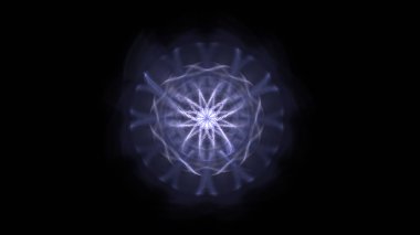 Fantezi kaotik renkli fraktal desen. Soyut Fraktal şekiller. 3D render resimde arka plan veya duvar kağıdı.