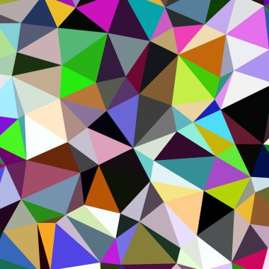 Arka plan çok renkli geometrik poligonal.