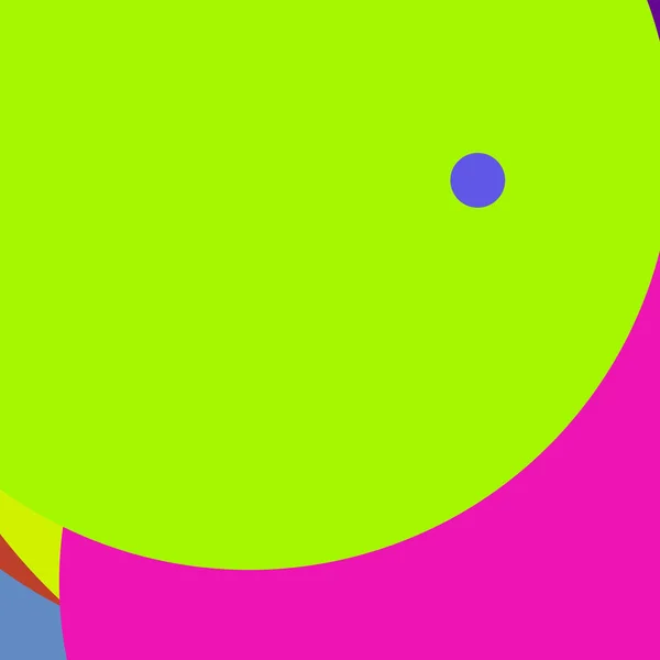 円の幾何学的な素敵な抽象的な背景の多色パターン — ストック写真