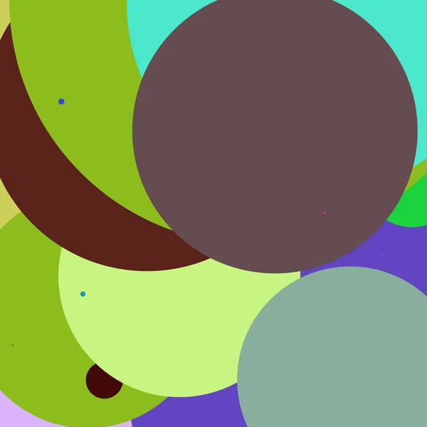 Círculo Geométrico Elegante Abstrato Fundo Multicolor Padrão — Fotografia de Stock