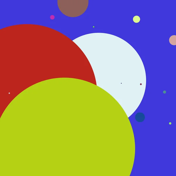 Круг Геометрические Прекрасный Абстрактный Фон Многоцветный Узор — стоковое фото