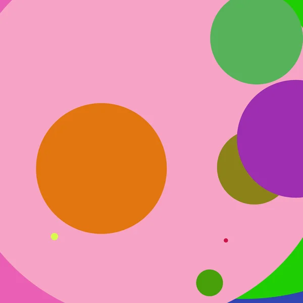Lingkaran Elegan Geometris Latar Belakang Abstrak Multicolored Pola — Stok Foto