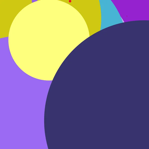 Geometriska Fantastiska Abstrakt Bakgrund Multicolor Hålcirkel — Stockfoto