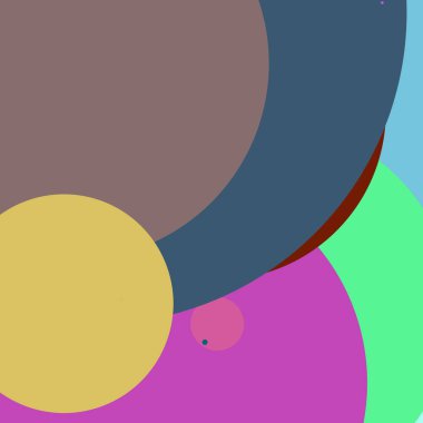 Daire geometrik güzel arka plan çok renkli desen.