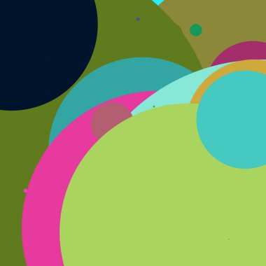 Daire geometrik yeni arka plan çok renkli desen.