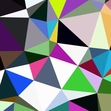 Arka plan çok renkli geometrik poligonal.