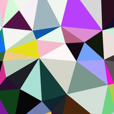 Arka plan çok renkli geometrik poligonal.