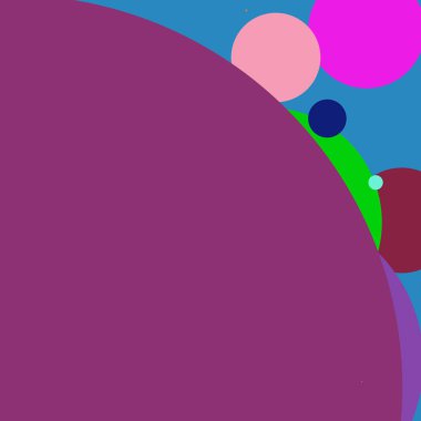 Daire geometrik şaşırtıcı arka plan çok renkli desen.