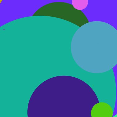 Daire geometrik şaşırtıcı arka plan çok renkli desen.