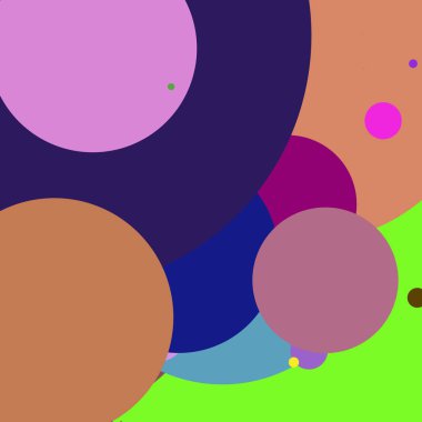 Daire geometrik güzel arka plan çok renkli desen.