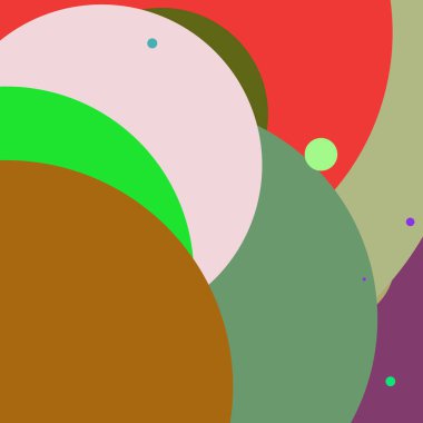 Daire geometrik güzel arka plan çok renkli desen.