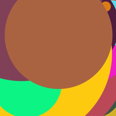 Daire geometrik büyük arka plan çok renkli desen.