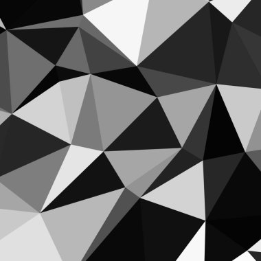 Üçgen poligonal arka plan - eğilim desen.