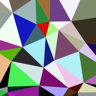 Arka plan çok renkli geometrik poligonal.