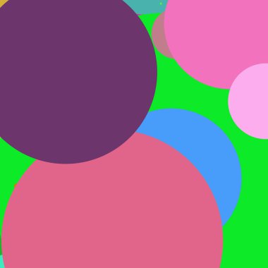 Daire geometrik şaşırtıcı arka plan çok renkli desen.