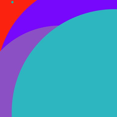 Daire geometrik büyük arka plan çok renkli desen.