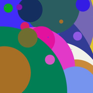 Daire geometrik güzel arka plan çok renkli desen.