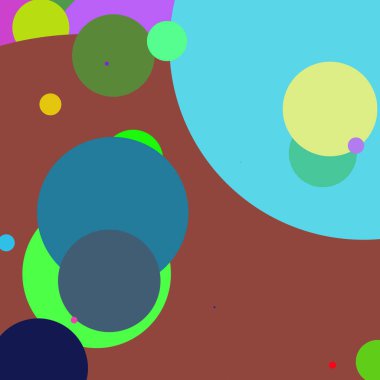 Daire geometrik güzel arka plan çok renkli desen.