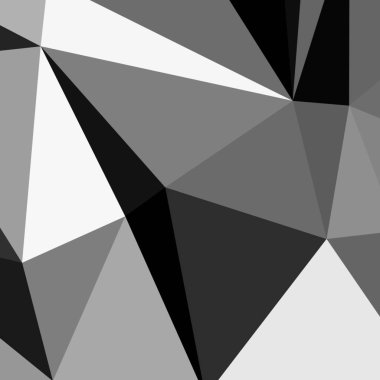 Üçgen poligonal arka plan - eğilim desen.