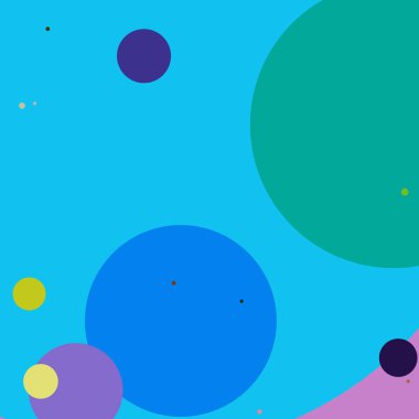 Daire geometrik büyük arka plan çok renkli desen.