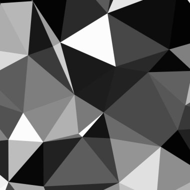 Üçgen poligonal arka plan - eğilim desen.