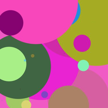 Daire geometrik yeni arka plan çok renkli desen.