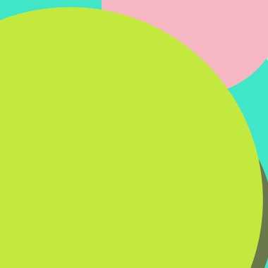 Daire geometrik şaşırtıcı arka plan çok renkli desen.