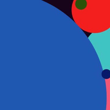 Daire geometrik büyük arka plan çok renkli desen.