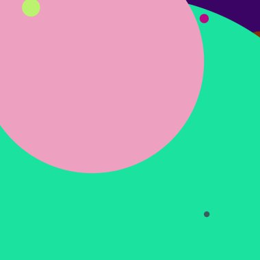 Daire geometrik zarif arka plan çok renkli desen.