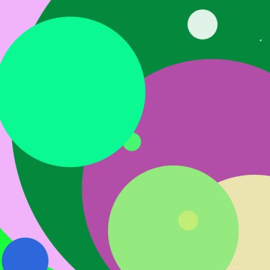 Daire geometrik yeni arka plan çok renkli desen.