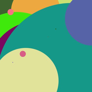 Daire geometrik büyük arka plan çok renkli desen.