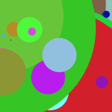 Daire geometrik güzel arka plan çok renkli desen.