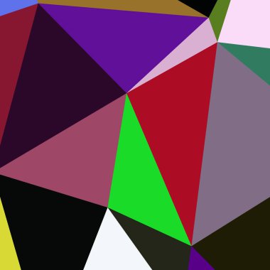 Arka plan çok renkli geometrik poligonal.