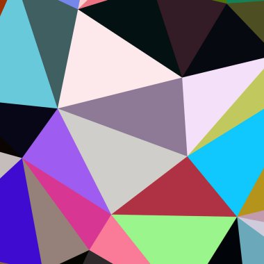 Arka plan çok renkli geometrik poligonal.