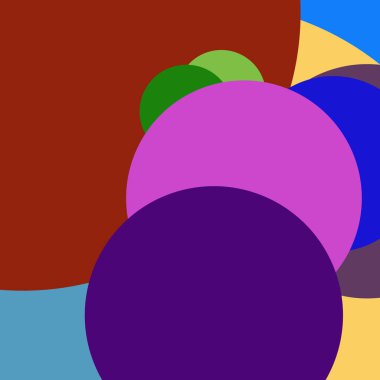 Daire geometrik şaşırtıcı arka plan çok renkli desen.