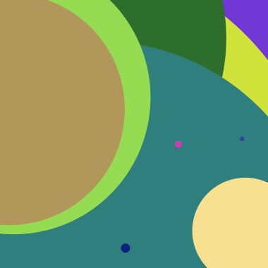 Daire geometrik büyük arka plan çok renkli desen.