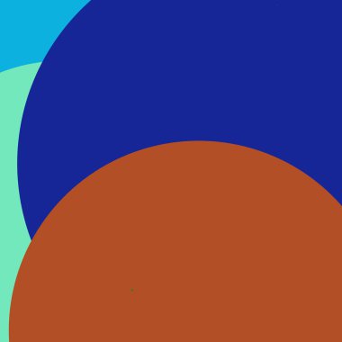 Daire geometrik şaşırtıcı arka plan çok renkli desen.