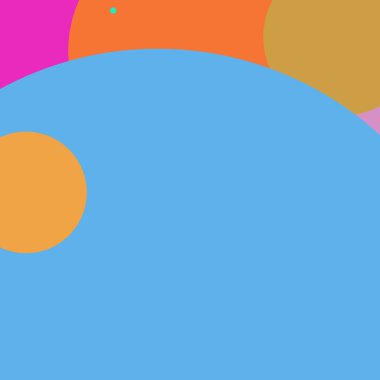 Daire geometrik şaşırtıcı arka plan çok renkli desen.