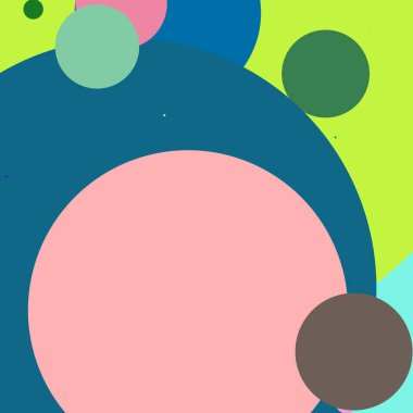 Daire geometrik büyük arka plan çok renkli desen.