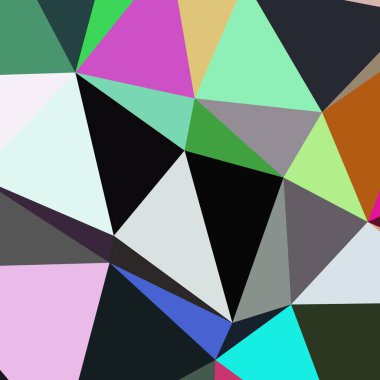 Arka plan çok renkli geometrik poligonal.