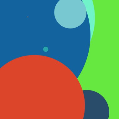 Daire geometrik zarif arka plan çok renkli desen.