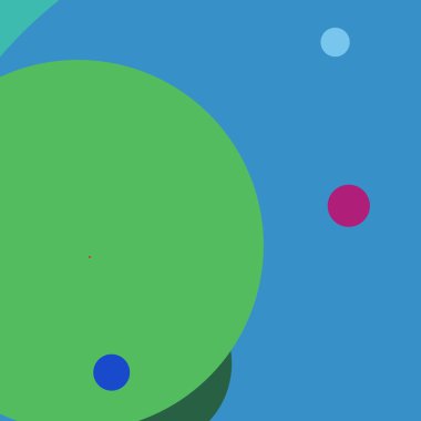 Daire geometrik büyük arka plan çok renkli desen.