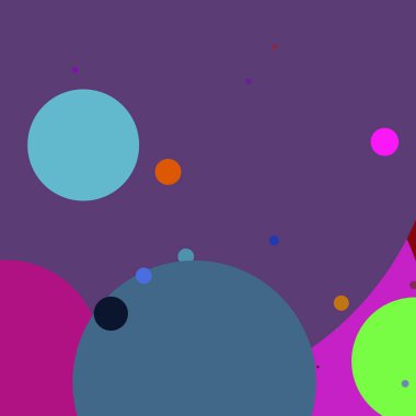 Daire geometrik yeni arka plan çok renkli desen.