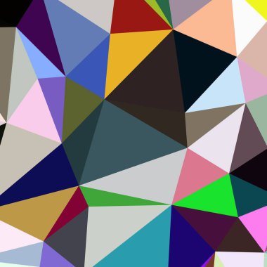 Arka plan çok renkli geometrik poligonal.