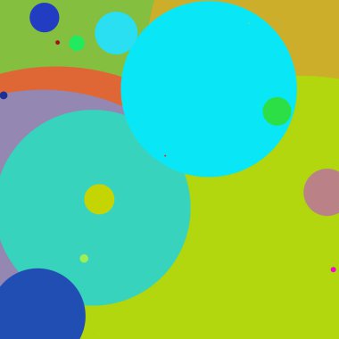 Daire geometrik güzel arka plan çok renkli desen.