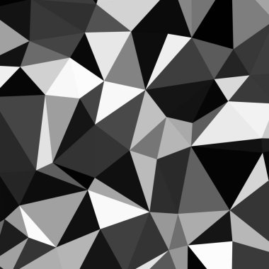 Üçgen poligonal arka plan - eğilim desen.